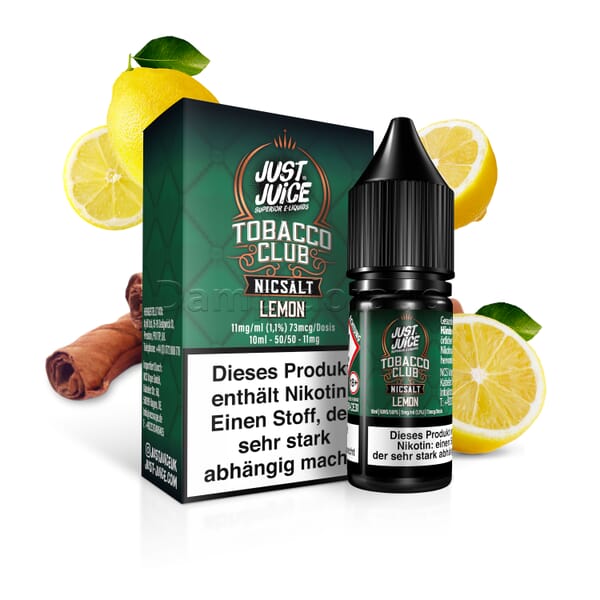 Liquid Lemon Tobacco - Just Juice Nikotinsalz
