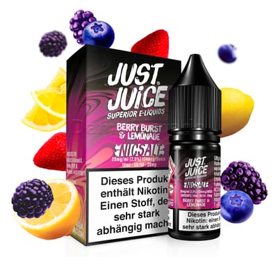 Liquid Berry Burst Lemonade - Just Juice Nikotinsalz
