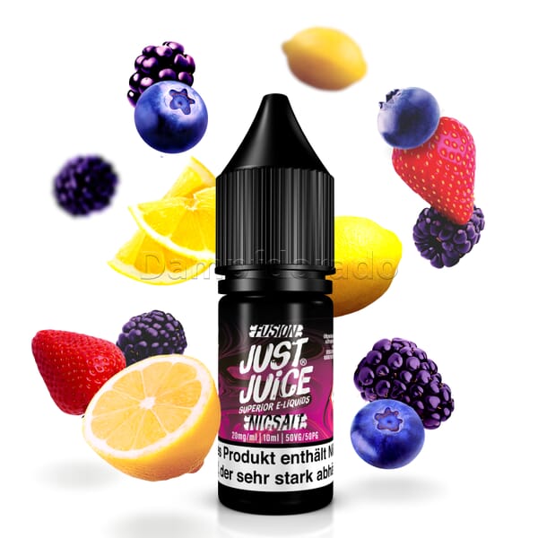 Liquid Fusion Berry Burst &amp; Lemonade - Just Juice Nikotinsalz