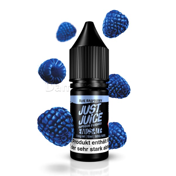 Liquid Blue Raspberry - Just Juice Nikotinsalz
