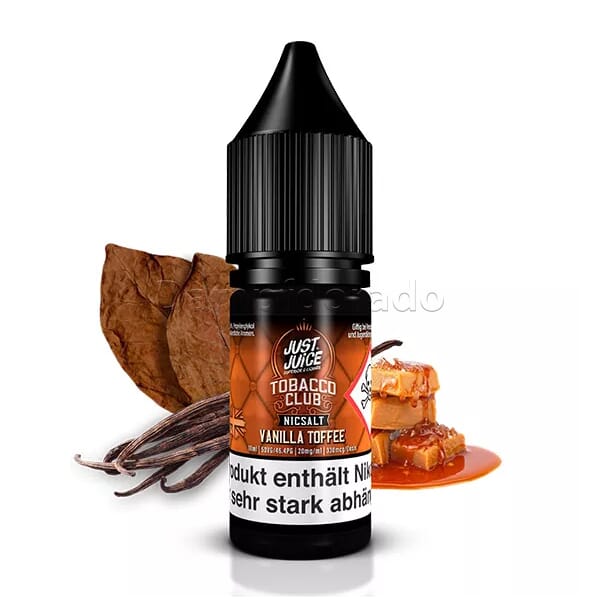 Liquid Vanilla Toffee - Just Juice Tobacco Club Nikotinsalz