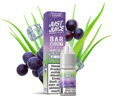 Liquid Grape Aloe - Just Juice Bar Nikotinsalz