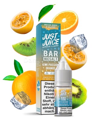 Liquid Kiwi Passion Orange - Just Juice Bar Nikotinsalz