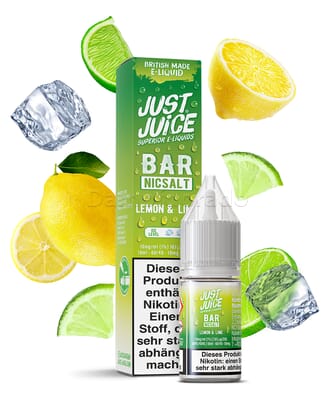 Liquid Lemon & Lime - Just Juice Bar Nikotinsalz