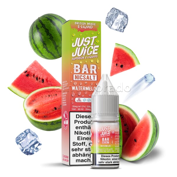 Liquid Watermelon - Just Juice Bar Nikotinsalz