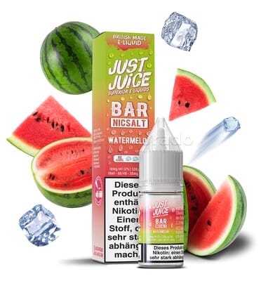 Liquid Watermelon - Just Juice Bar Nikotinsalz