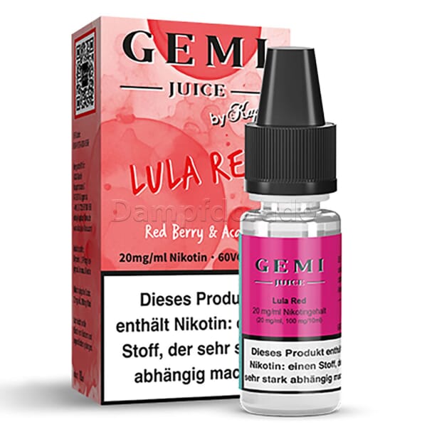 Liquid Lula Red - Gemi Juice Nikotinsalz