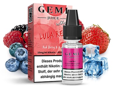 Liquid Lula Red - Gemi Juice Nikotinsalz