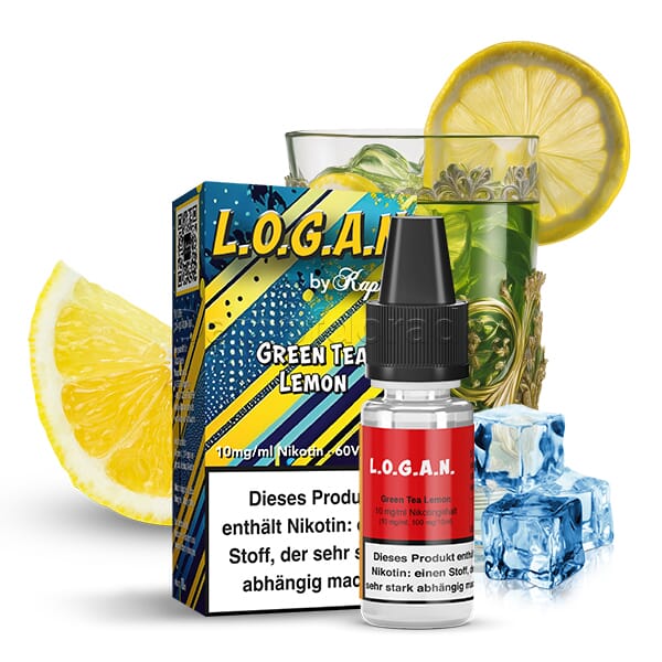 Liquid Green Tea Lemon - L.o.g.a.n. Nikotinsalz