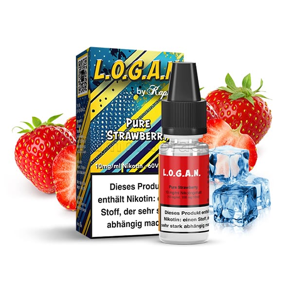 Liquid Pure Strawberry - L.o.g.a.n. Nikotinsalz