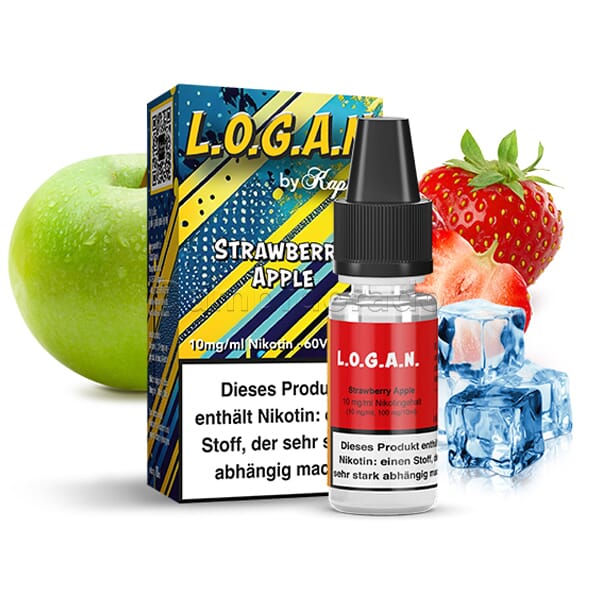 Liquid Strawberry Apple - L.o.g.a.n. Nikotinsalz