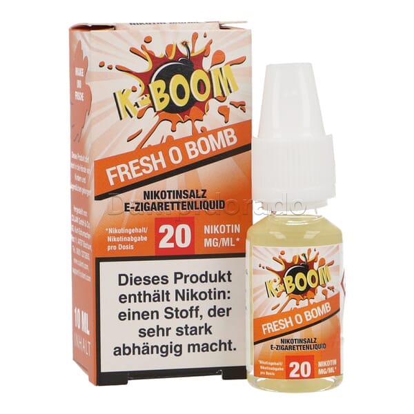 Liquid Fresh O Bomb - K-Boom Nikotinsalz