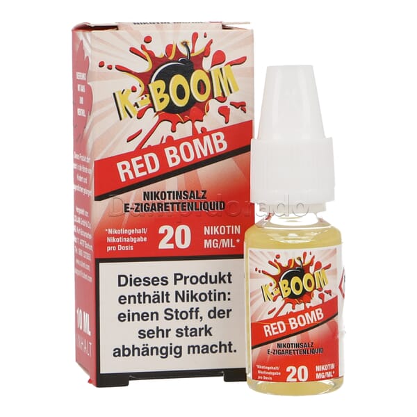 Liquid Red Bomb - K-Boom Nikotinsalz