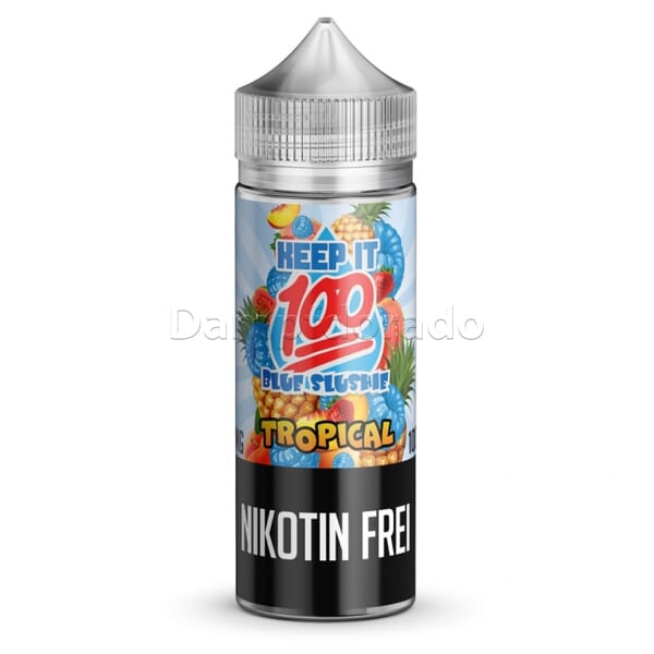 Liquid Blue Slushie Tropical - Keep it 100 - 100ml/120ml
