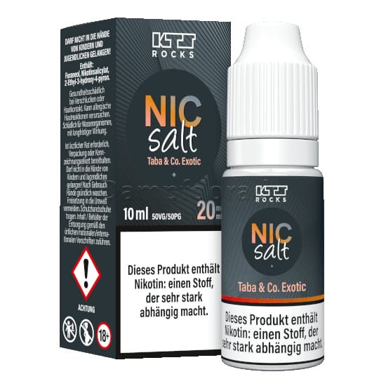 Liquid Exotic Tabak - KTS Nikotinsalz