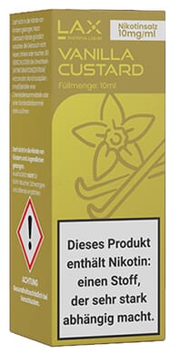 Liquid Vanilla Custard - Lax Nikotinsalz