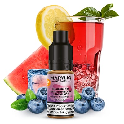 Liquid Blueberry Watermelon Lemonade - Maryliq Nikotinsalz