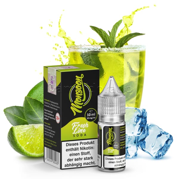 Liquid Fresh Lime Soda - Monsoon Nikotinsalz