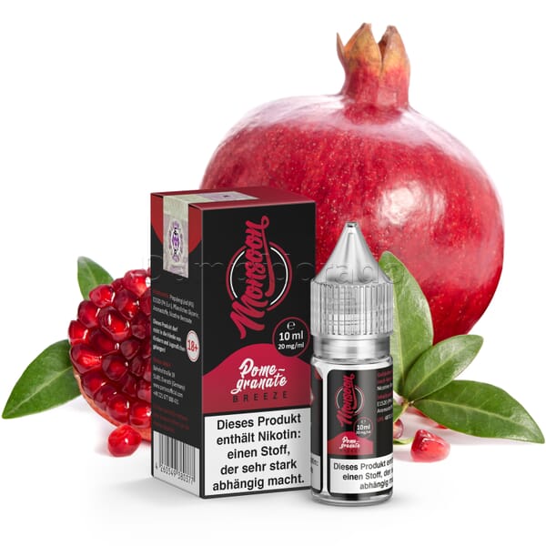 Liquid Pomegranate Breeze - Monsoon Nikotinsalz