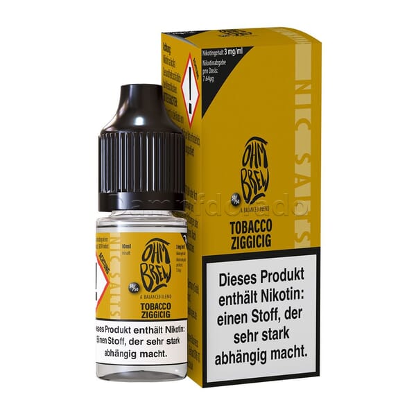 Liquid Tobacco Ziggicig - Ohmbrew Nikotinsalz