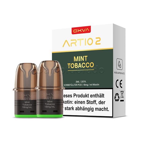 OXVA Artio 2 Pods | alle Sorten | 2 Stck | Dampfdorado