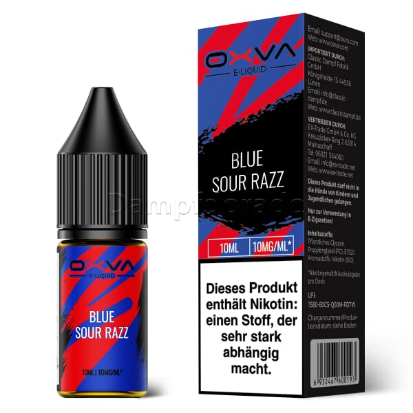 Liquid Blue Sour Razz - OXVA Nikotinsalz