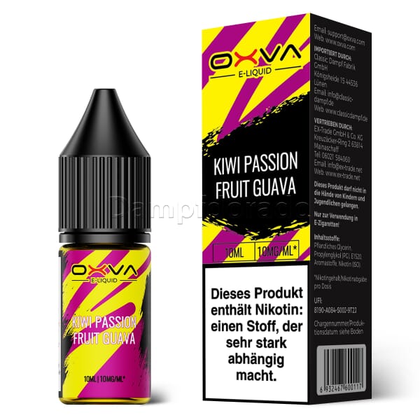 Liquid Kiwi Passion Fruit Guava - OXVA Nikotinsalz