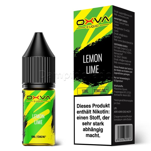 Liquid Lemon Lime - OXVA Nikotinsalz