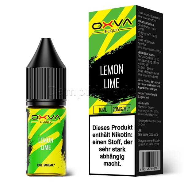 Liquid Lemon Lime - OXVA Nikotinsalz