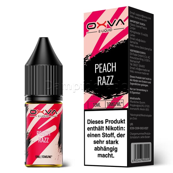 Liquid Peach Razz - OXVA Nikotinsalz