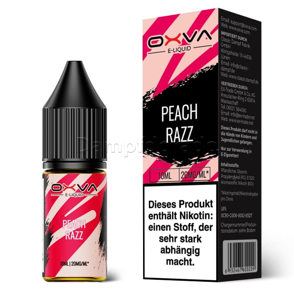 Liquid Peach Razz - OXVA Nikotinsalz