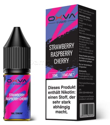 Liquid Strawberry Raspberry Cherry - OXVA Nikotinsalz