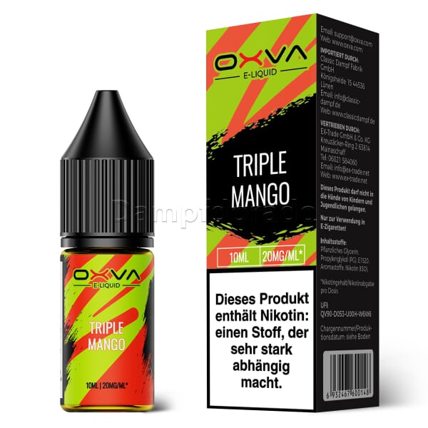 Liquid Triple Mango - OXVA Nikotinsalz