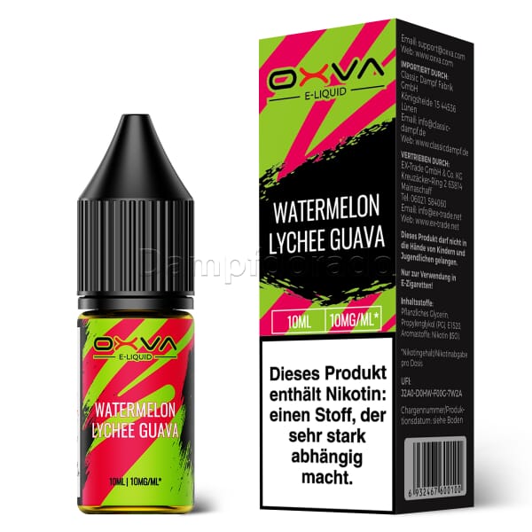 Liquid Watermelon Lychee Guava - OXVA Nikotinsalz
