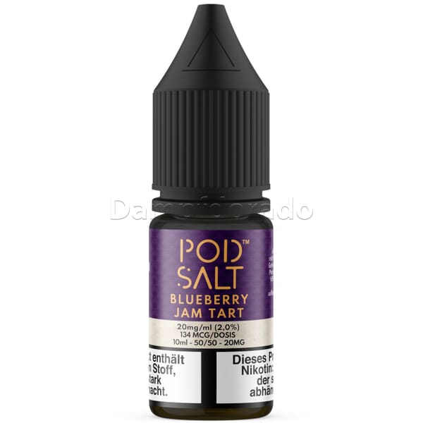 Liquid Blueberry Jam Tart - Pod Salt Fusion Nikotinsalz
