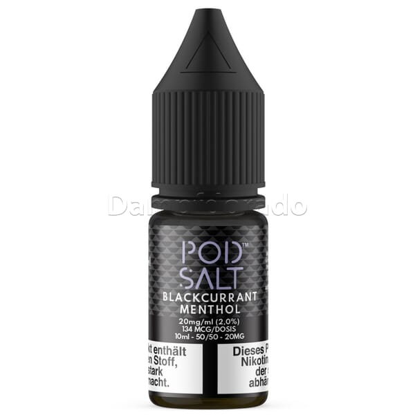 Liquid Blackcurrant Menthol - Pod Salt Core Nikotinsalz