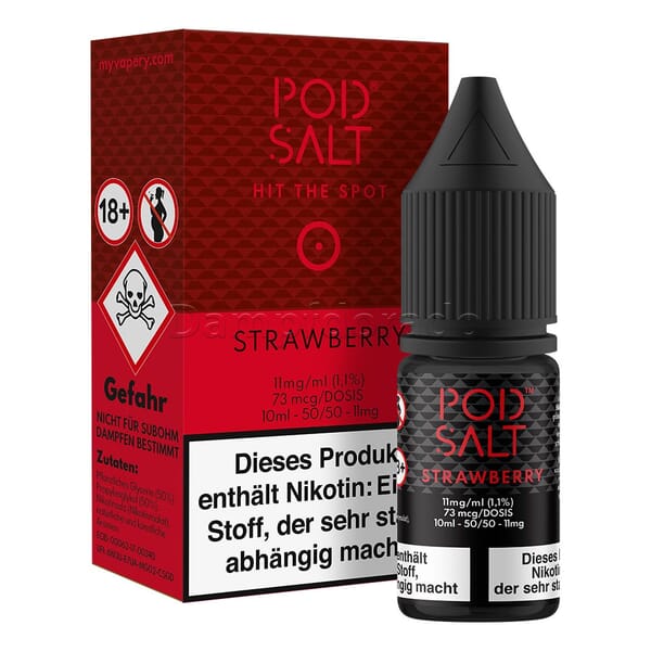 Liquid Strawberry - Pod Salt Core Nikotinsalz