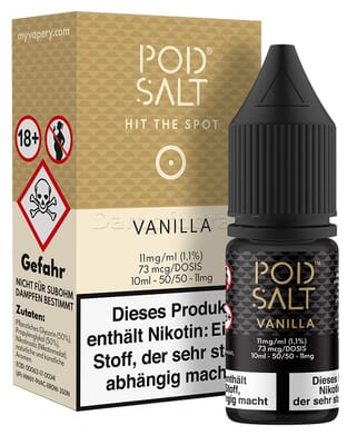 Liquid Vanilla - Pod Salt Core Nikotinsalz