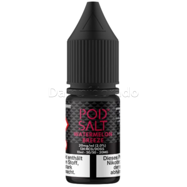 Liquid Watermelon Breeze - Pod Salt Nikotinsalz