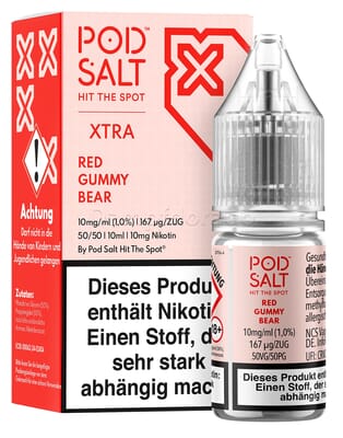 Liquid Red Gummy Bear - Pod Salt Xtra Nikotinsalz