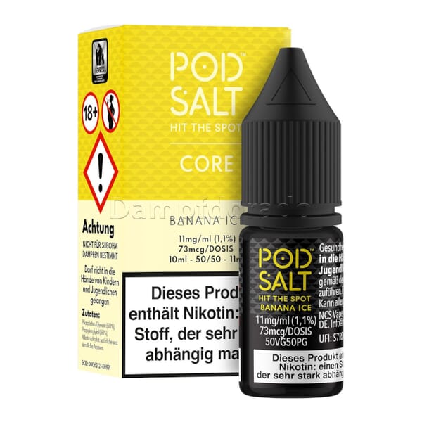 Liquid Banana Ice - Pod Salt Core Nikotinsalz