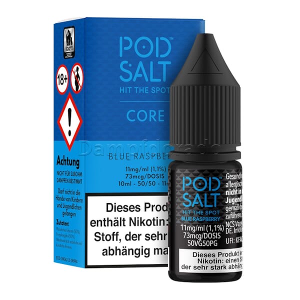 Liquid Blue Raspberry - Pod Salt Core Nikotinsalz