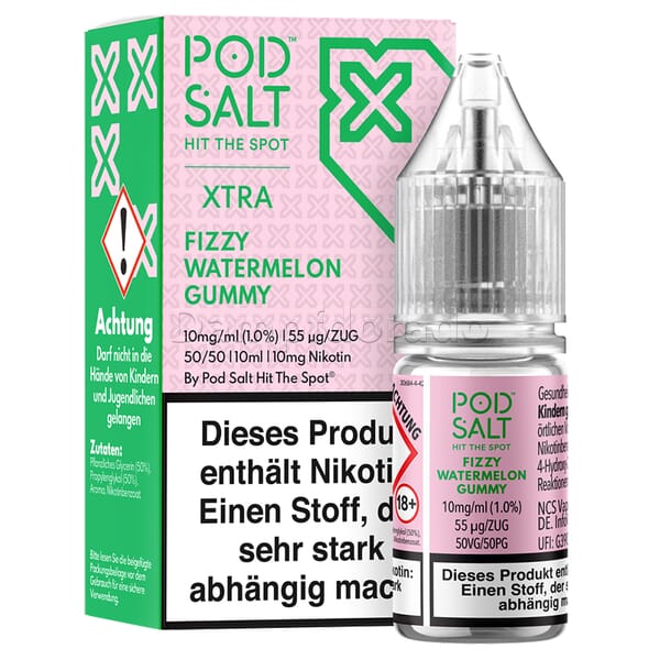 Liquid Fizzy Watermelon Gummy - Pod Salt Xtra Nikotinsalz