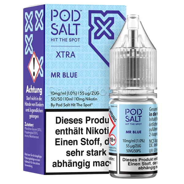 Liquid Mr Blue - Pod Salt Xtra Nikotinsalz