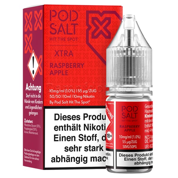 Liquid Raspberry Apple - Pod Salt Xtra Nikotinsalz