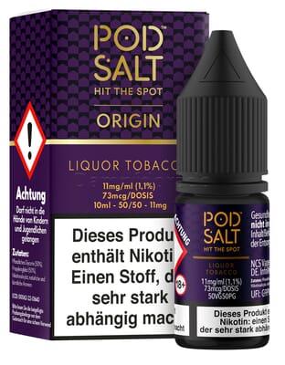 Liquid Liquor Tobacco - Pod Salt Origin Nikotinsalz