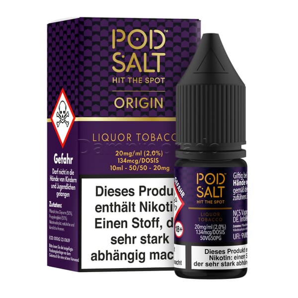 Liquid Liquor Tobacco - Pod Salt Origin Nikotinsalz