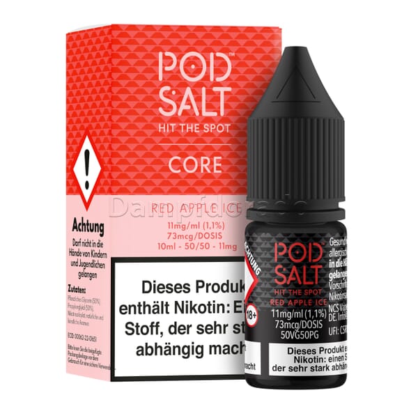 Liquid Red Apple Ice - Pod Salt Core Nikotinsalz
