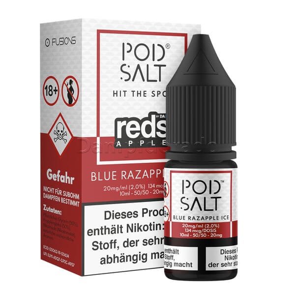 Liquid Reds Apple Blue Razapple Ice - Pod Salt Fusion Nikotinsalz