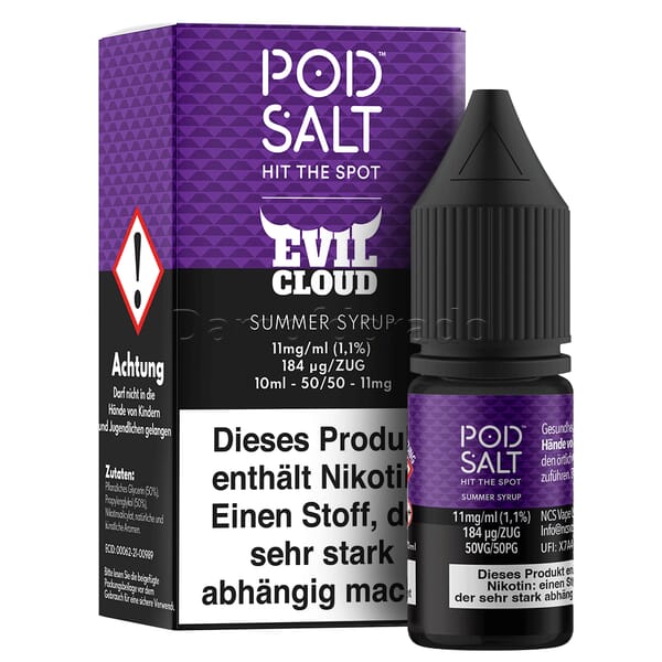 Liquid Summer Syrup - Pod Salt Fusion Nikotinsalz